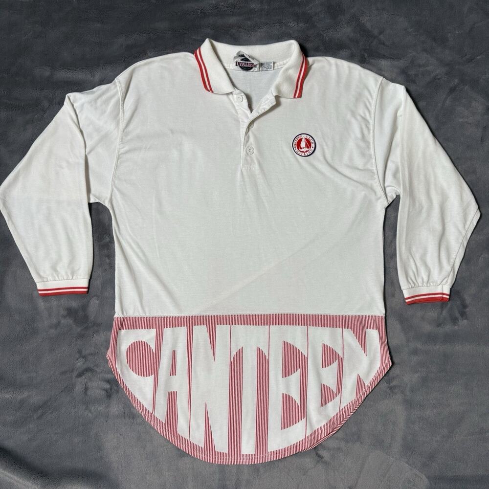 Canteen Club By Camp Beverly Hills Sailing Club Polo Shirt Size M